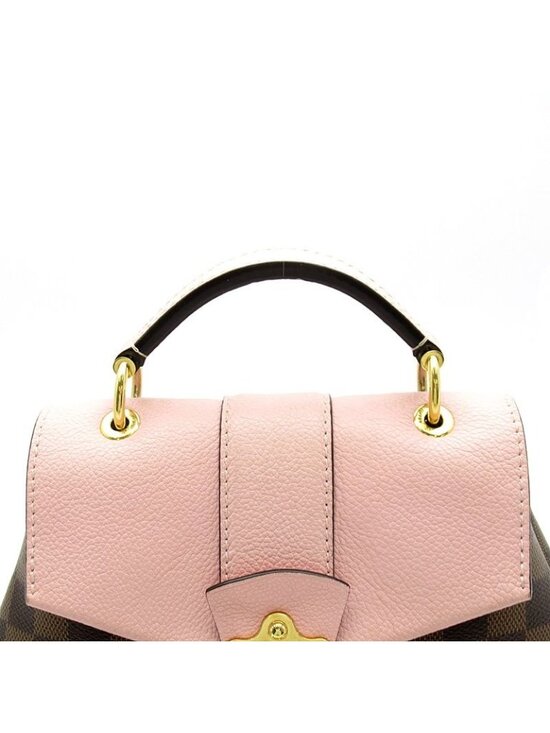 Louis Vuitton Clapton Backpack Damier Ebene Rosevalerine